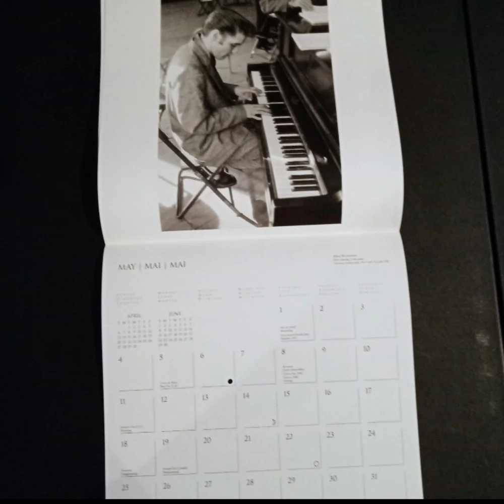 Elvis VTG 1997 Calendar Blk White THE WERTHEIMER COLLECTION New. Never Used Mint